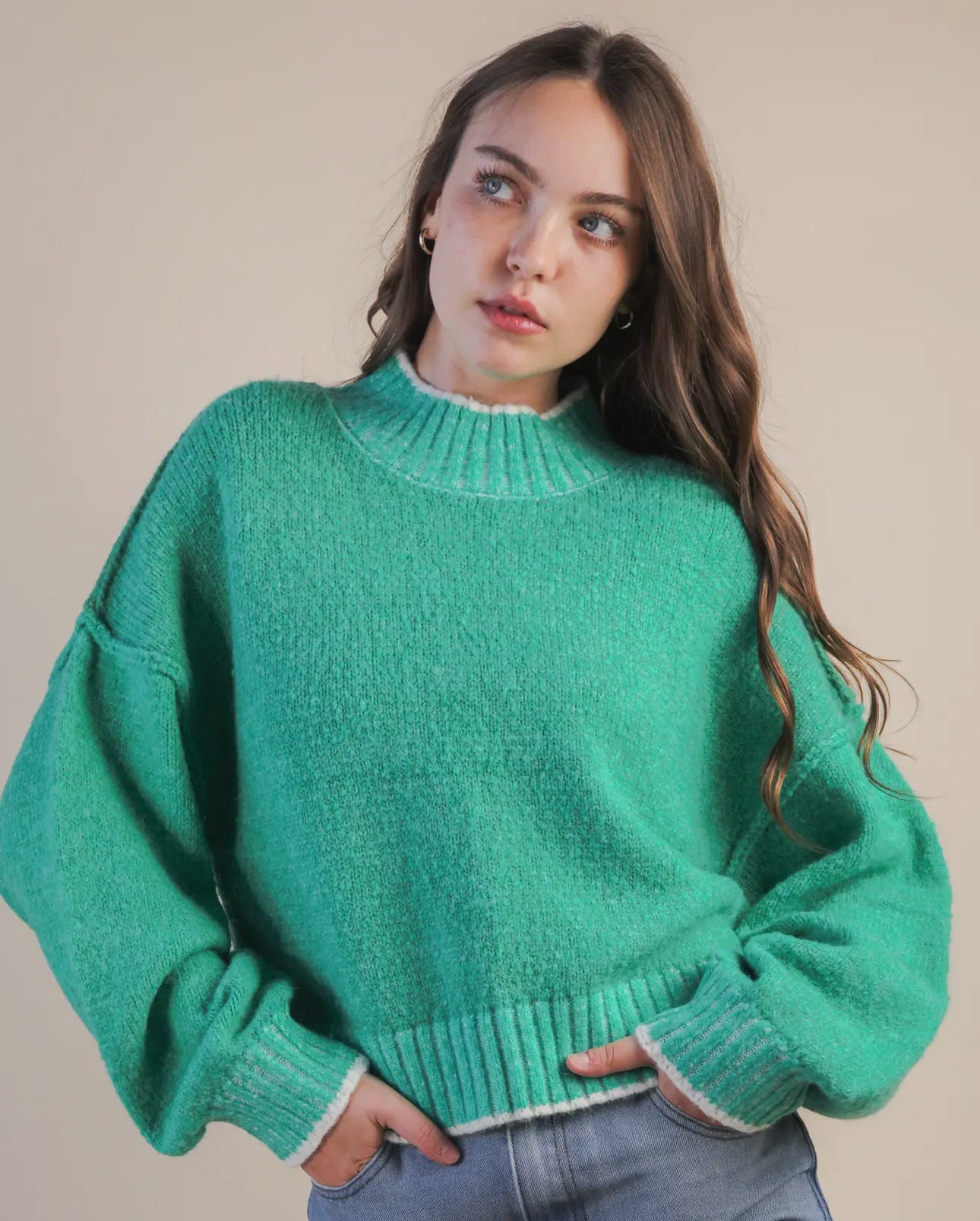 Green Sweater
