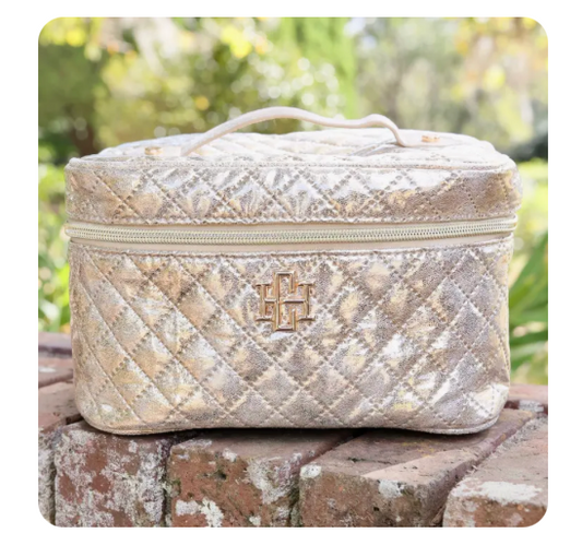 Hampton Train Case GOLD Patent