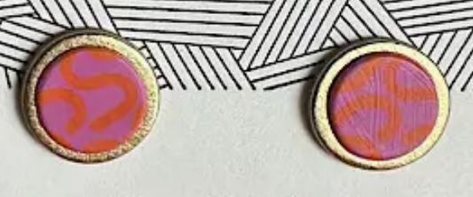Anna Stud - Buttons Earrings