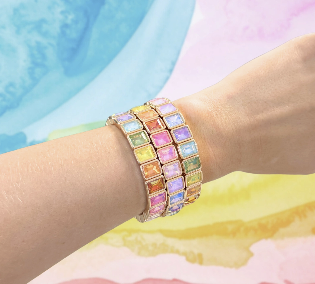 RAINBOW STONE BRACELET