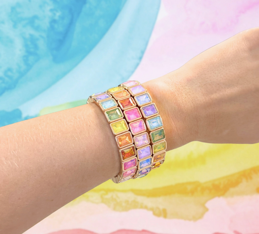 RAINBOW STONE BRACELET