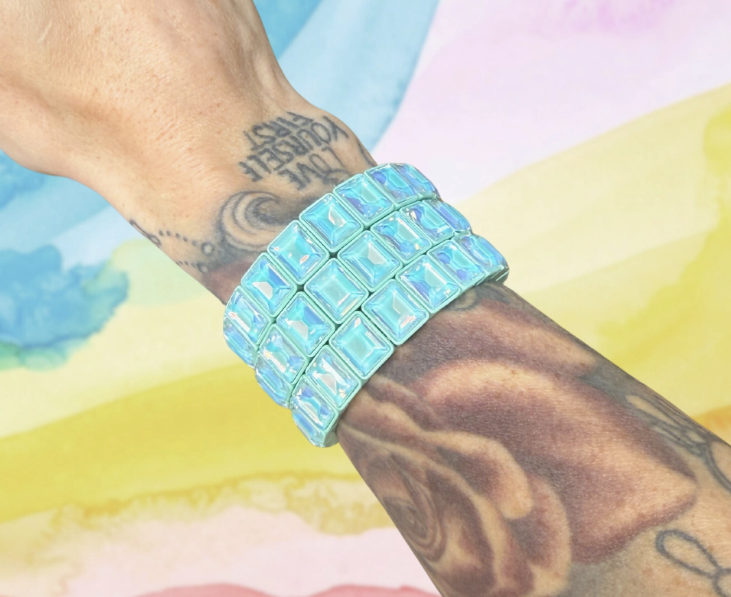 AQUA STONE BRACELET